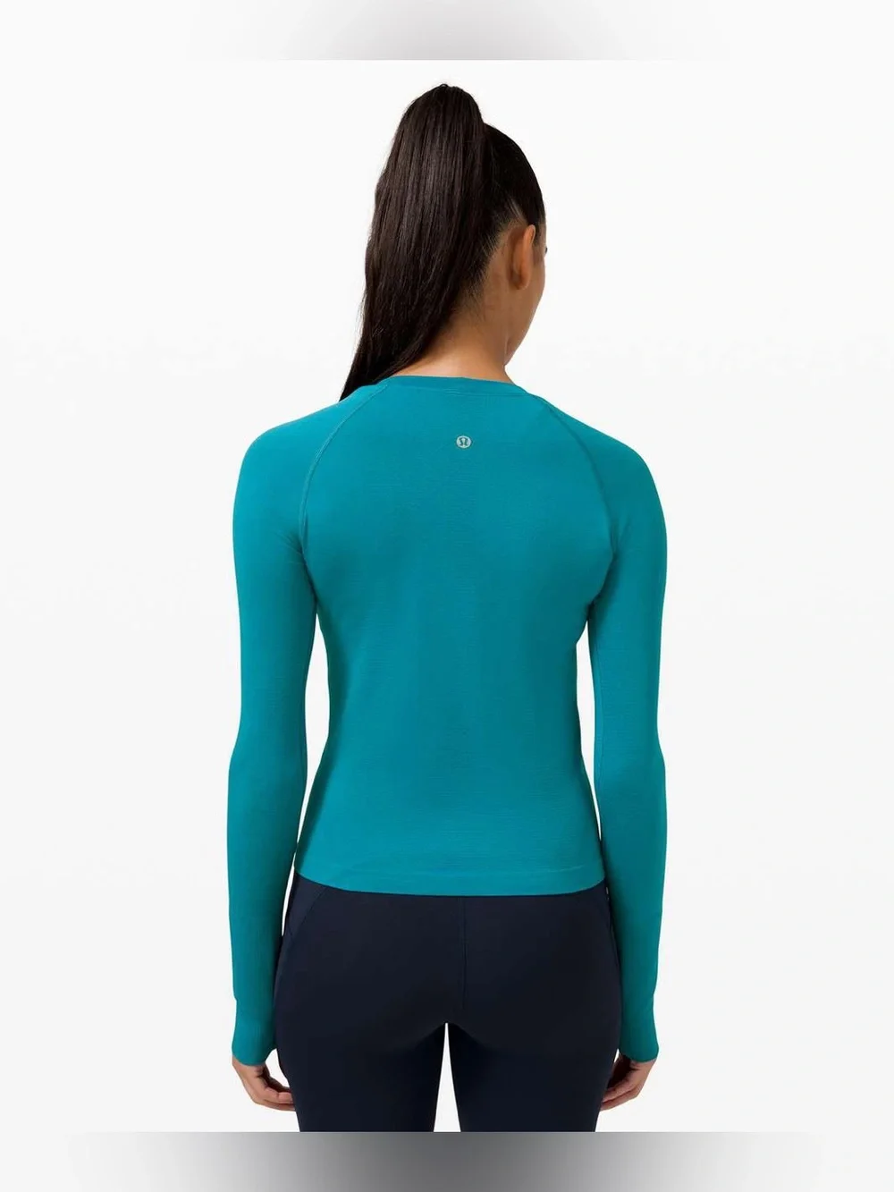 Lululemon Swiftly Tech Long-Sleeve Shirt 2.0 *Waist Length Hawaiian Blue